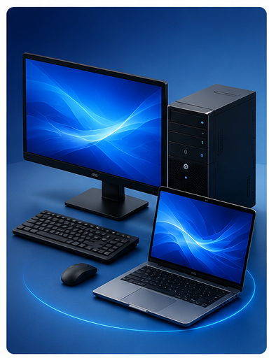 Computer and laptop supply, installation and support