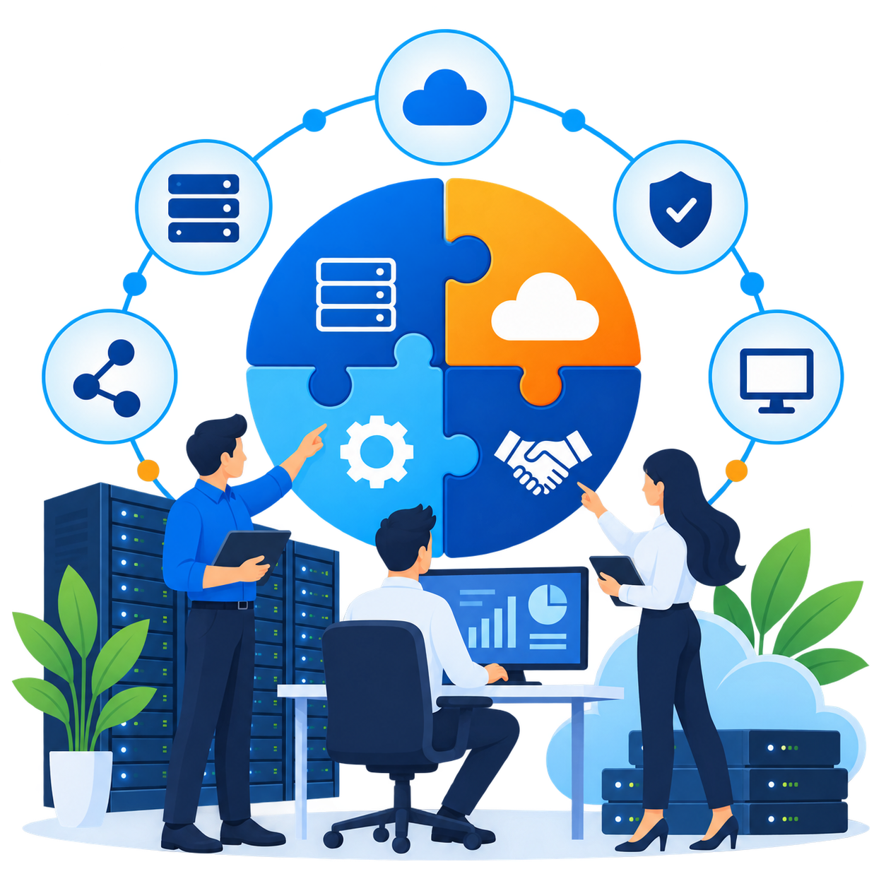 Our mission — one-stop ICT partnership and integrated solutions